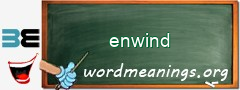 WordMeaning blackboard for enwind